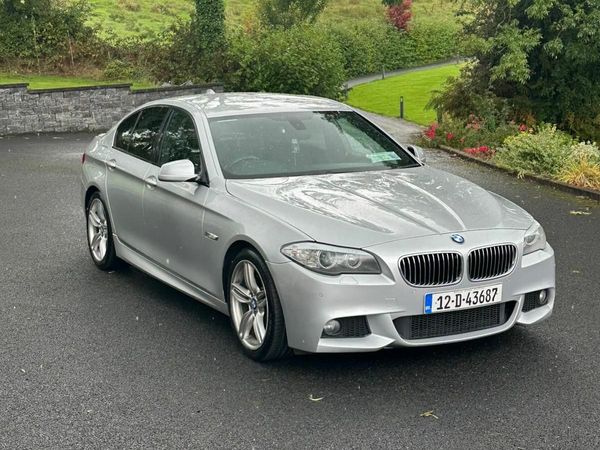 BMW 5-Series Saloon, Diesel, 2012, Silver