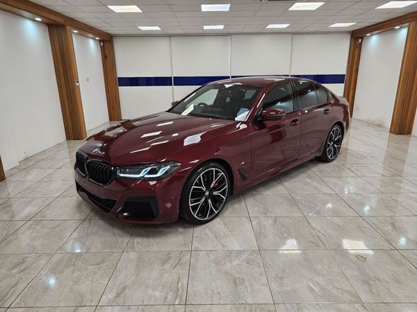 BMW 5-Series Saloon, Diesel, 2023, Red