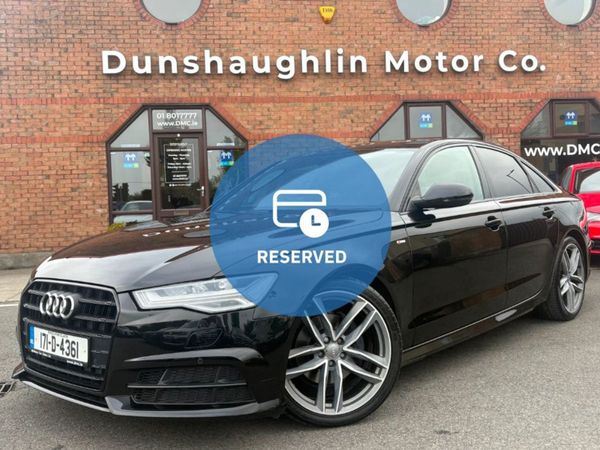 Audi A6 Saloon, Diesel, 2017, Black