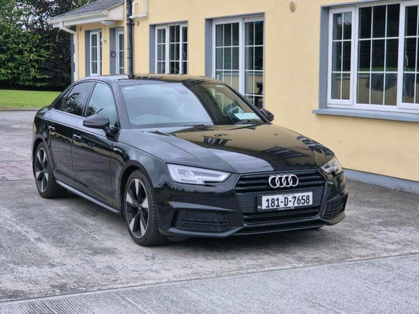 Audi A4 Saloon, Diesel, 2018, Black