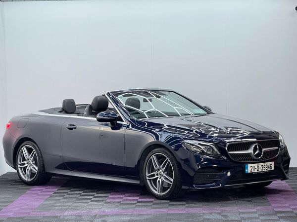 Mercedes-Benz E-Class Convertible, Diesel, 2021, Navy