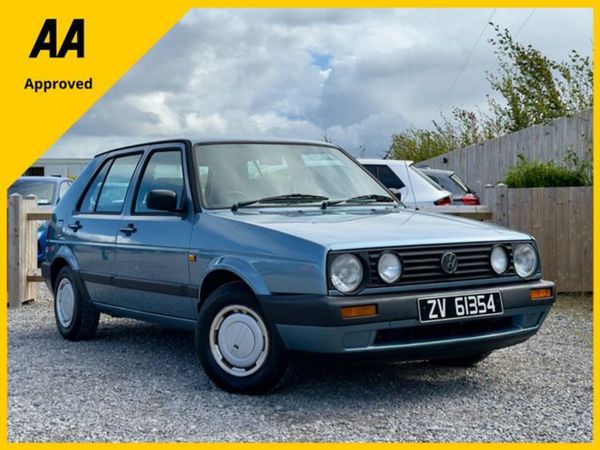 Volkswagen Golf Hatchback, Petrol, 1991, Blue