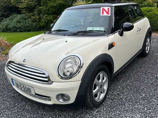 Mini Cooper Hatchback, Petrol, 2008, White