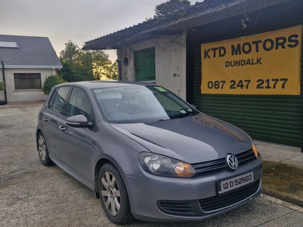 Volkswagen Golf Hatchback, Diesel, 2012, Grey