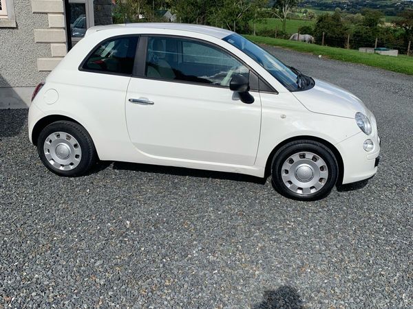 Fiat 500 Hatchback, Petrol, 2014, White