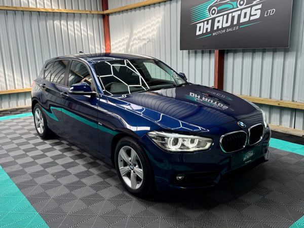 BMW 1-Series Hatchback, Petrol, 2018, Blue