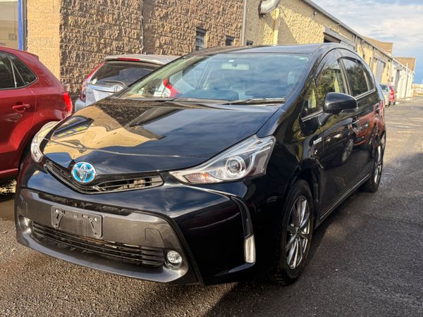 Toyota Prius MPV, Petrol Hybrid, 2017, Black
