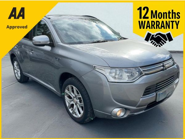Mitsubishi Outlander SUV, Petrol Plug-in Hybrid, 2014, Grey