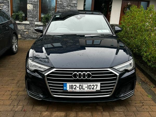Audi A6 Saloon, Diesel, 2018, Blue