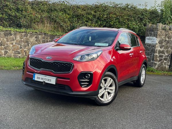 Kia Sportage SUV, Diesel, 2016, Red