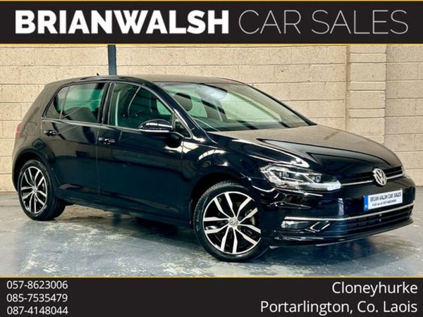Volkswagen Golf Hatchback, Petrol, 2018, Black