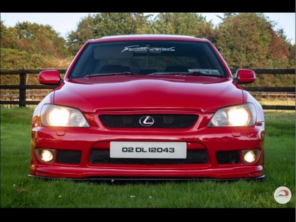 Lexus IS Saloon, Petrol, 2002, Red