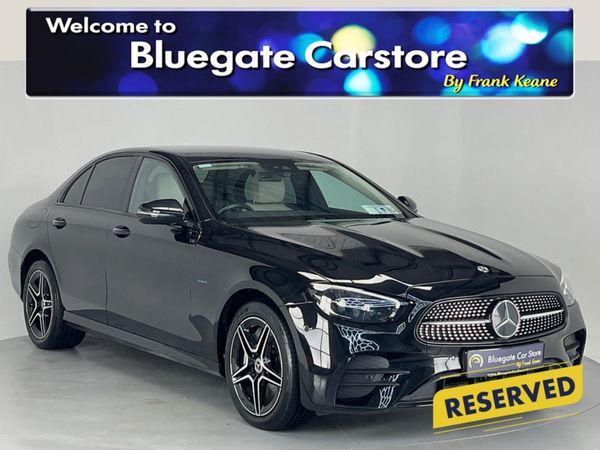 Mercedes-Benz E-Class Saloon, Diesel Plug-in Hybrid, 2022, Black