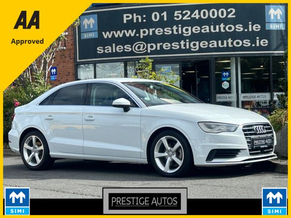 Audi A3 Saloon, Petrol, 2015, White