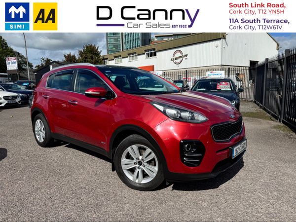Kia Sportage MPV, Diesel, 2016, Red