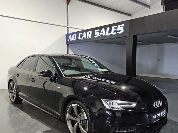Audi A4 Saloon, Diesel, 2017, Black