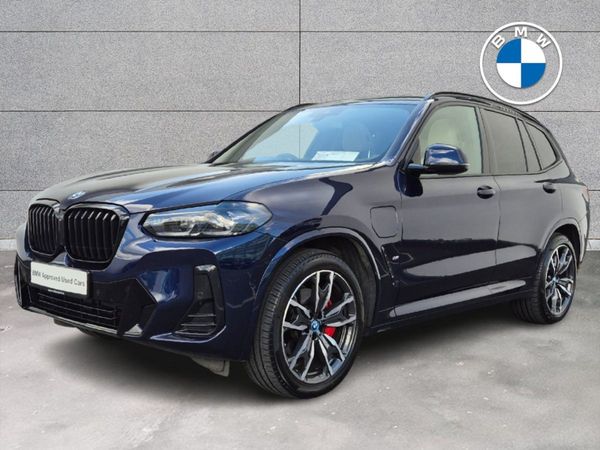 BMW X3 SUV, Petrol Plug-in Hybrid, 2023, Blue