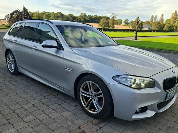 BMW 5-Series Estate, Diesel, 2016, Silver