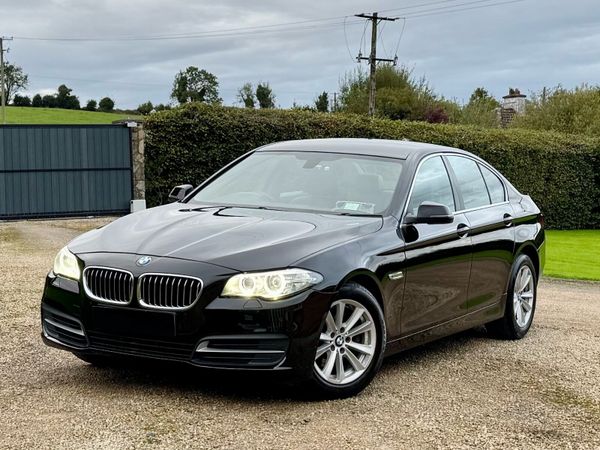BMW 5-Series Saloon, Diesel, 2014, Black