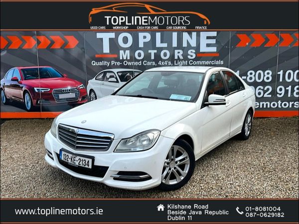 Mercedes-Benz C-Class Saloon, Diesel, 2013, White