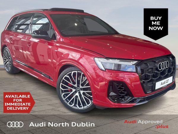 Audi Q7 SUV, Petrol Plug-in Hybrid, 2025, Red