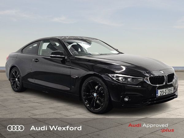 BMW 4-Series Coupe, Diesel, 2020, Black