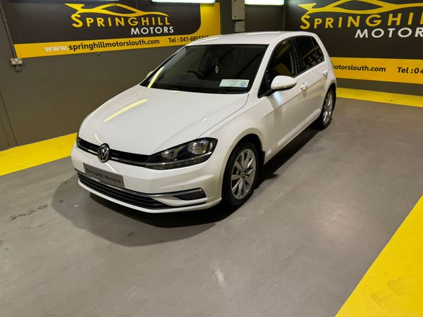 Volkswagen Golf Hatchback, Diesel, 2019, White