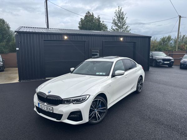 BMW 3-Series Saloon, Petrol Plug-in Hybrid, 2019, White