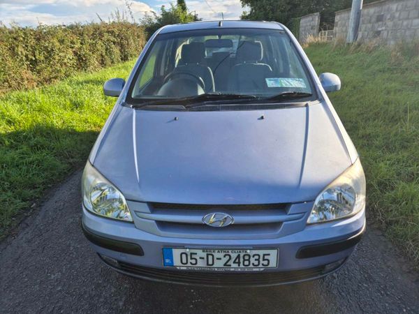 Hyundai Getz Hatchback, Petrol, 2005, Blue