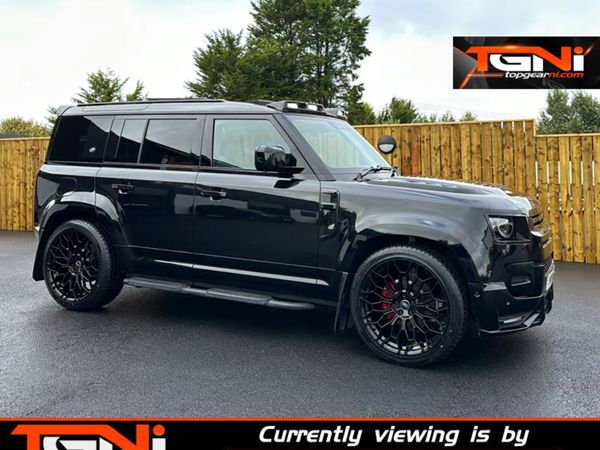 Land Rover Defender SUV, Diesel Hybrid, 2024, Black