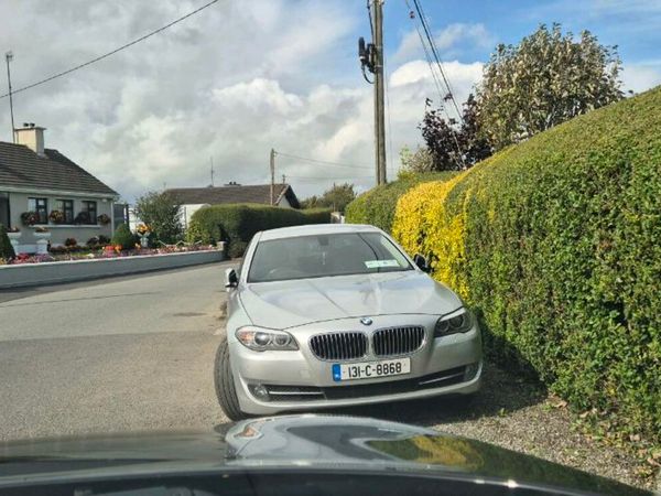BMW 5-Series Saloon, Diesel, 2013, Silver