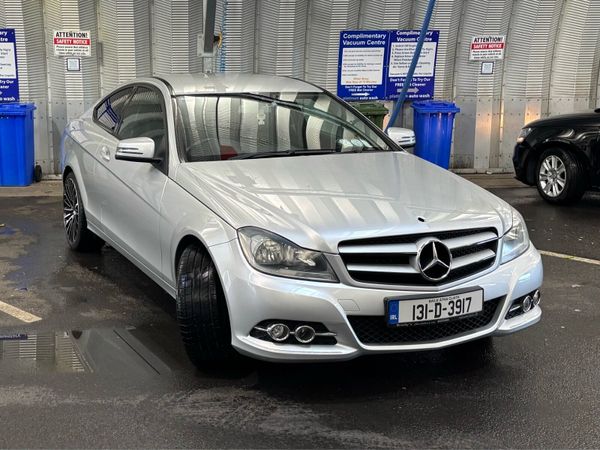 Mercedes-Benz C-Class Coupe, Diesel, 2013, Silver