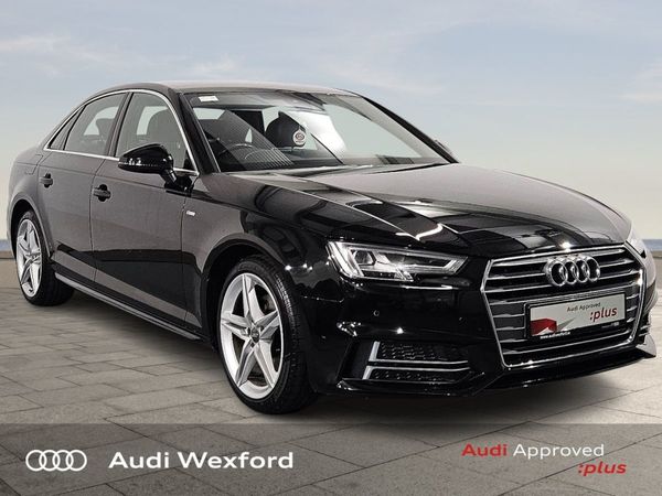 Audi A4 Saloon, Petrol, 2018, Black
