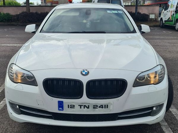 BMW 5-Series Saloon, Diesel, 2012, White