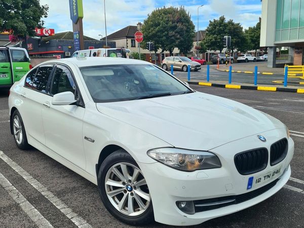 BMW 5-Series Saloon, Diesel, 2012, White