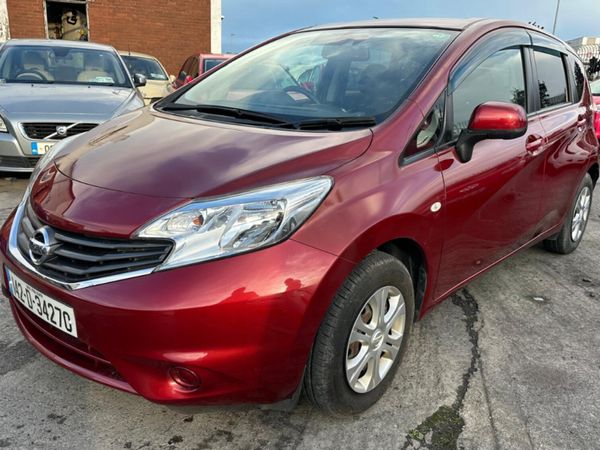 Nissan Note Hatchback, Petrol, 2014, Red