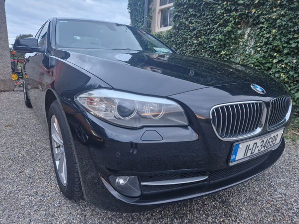 BMW 5-Series Saloon, Diesel, 2011, Black
