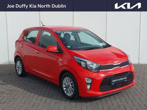 Kia Picanto Hatchback, Petrol, 2022, Red