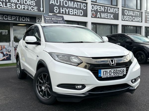 Honda HR-V Estate, Petrol Hybrid, 2017, White