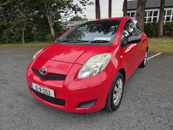 Toyota Yaris Hatchback, Petrol, 2010, Red
