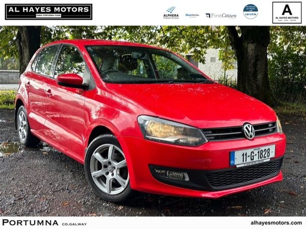 Volkswagen Polo Hatchback, Diesel, 2011, Red