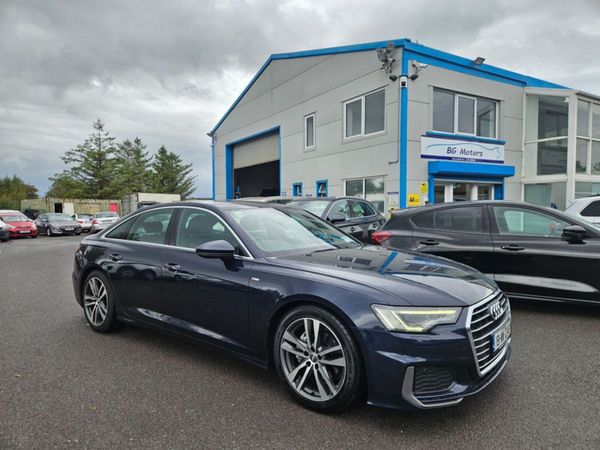 Audi A6 Saloon, Diesel, 2019, Blue