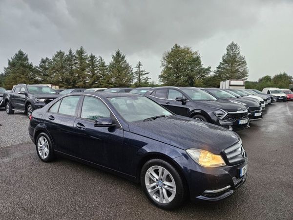 Mercedes-Benz C-Class Saloon, Diesel, 2013, Navy