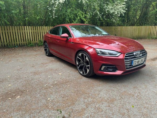 Audi A5 Hatchback, Petrol, 2017, Red
