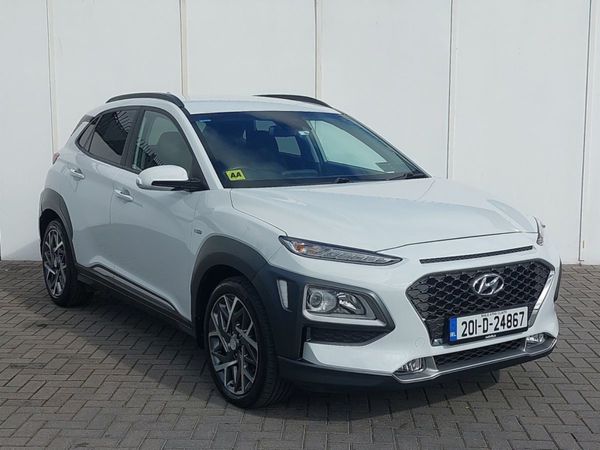 Hyundai KONA MPV, Petrol Hybrid, 2020, White