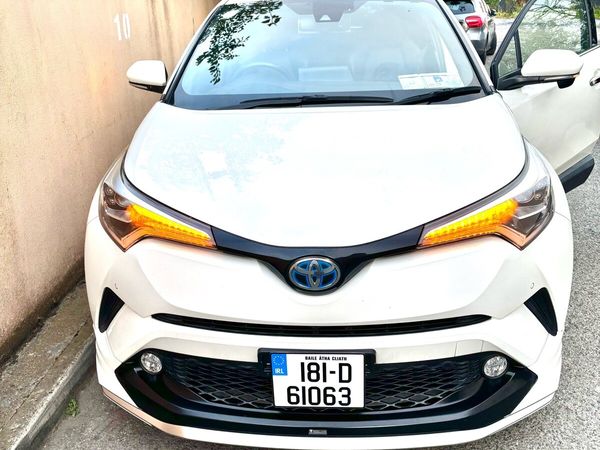 Toyota C-HR Hatchback, Petrol Hybrid, 2018, White