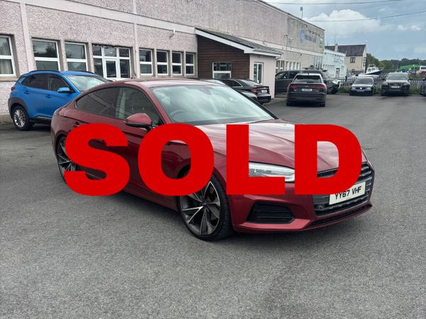Audi A5 Hatchback, Diesel, 2017, Red