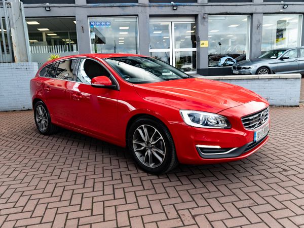 Volvo V60 Hatchback, Diesel, 2018, Red