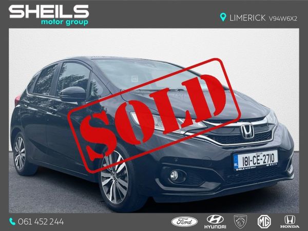 Honda Jazz Hatchback, Petrol, 2018, Black