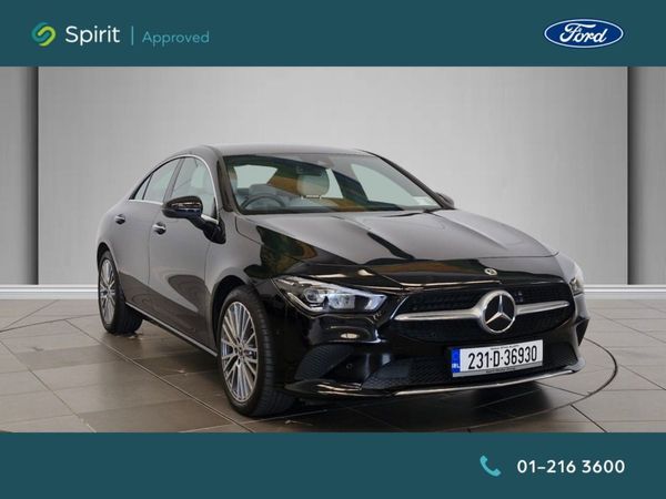 Mercedes-Benz CLA Saloon, Petrol, 2023, Black